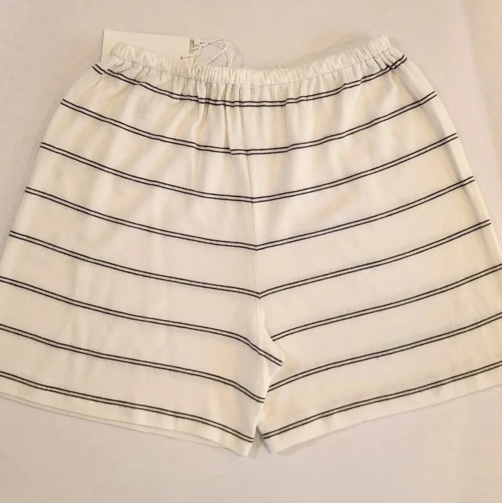 NWT || VINCE || Chalk, Stripes, shorts, baggy, pajamas, pjs, xx small